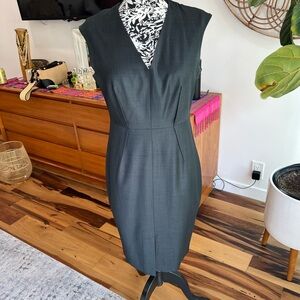 Ted Baker charcoal sleveless dress